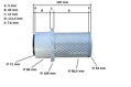 Vzduchový filter  Kubota série B, B1, L, L00, L01